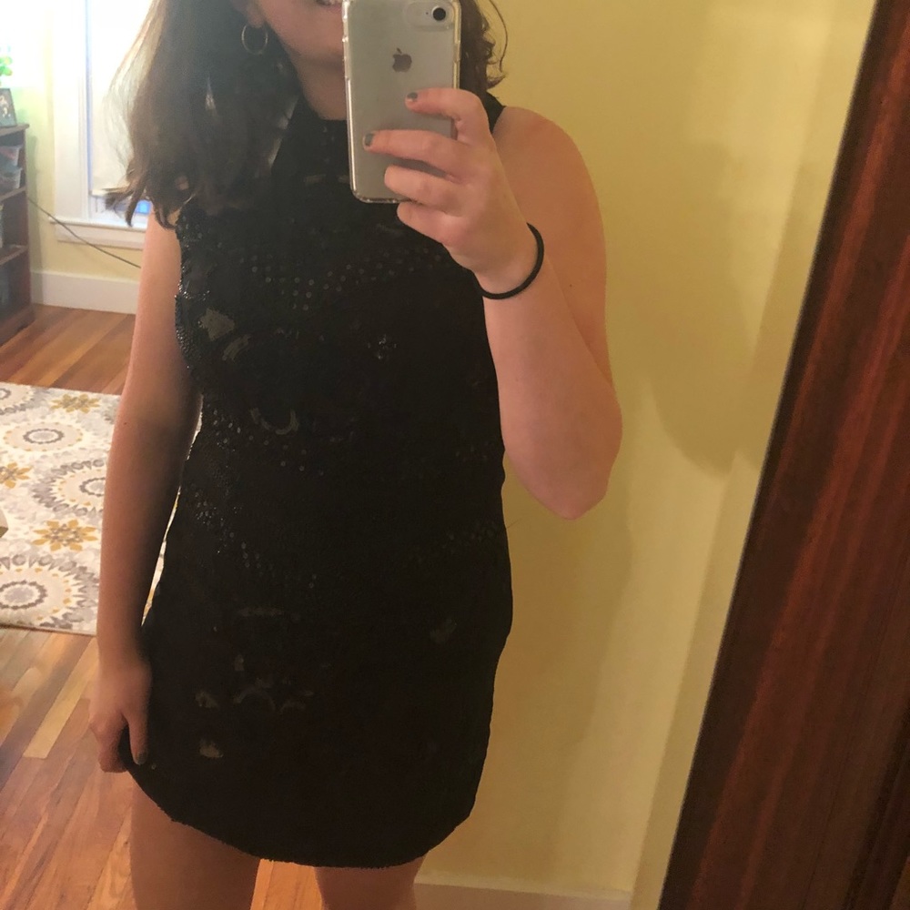 Sparkly Black Dress